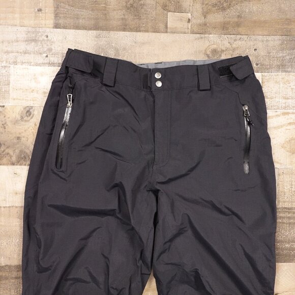 Columbia Chilliwack Snow Pants - Omni-Tech Waterproof Black (Men’s Large) - Picture 2 of 15